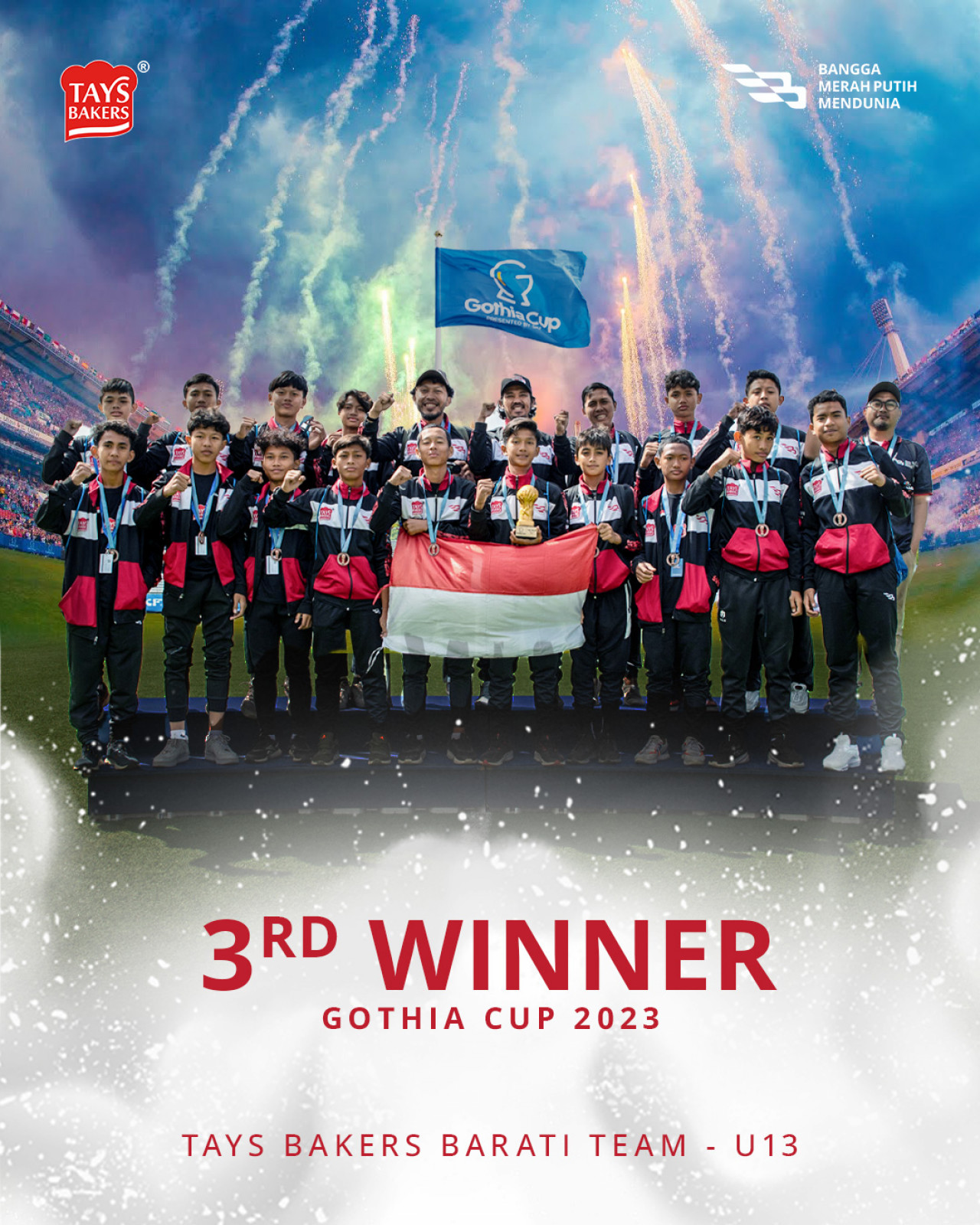 Tays Baker Barati Muda - Juara 3 Gothia Cup - Galeri Foto & Video ...